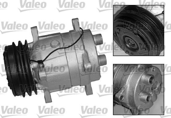 Valeo 699698 - Kompresors, Gaisa kond. sistēma www.autospares.lv