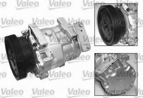 Valeo 699616 - Compressor, air conditioning www.autospares.lv