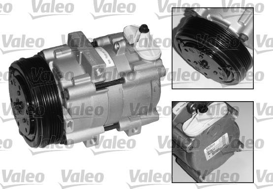 Valeo 699048 - Kompresors, Gaisa kond. sistēma www.autospares.lv