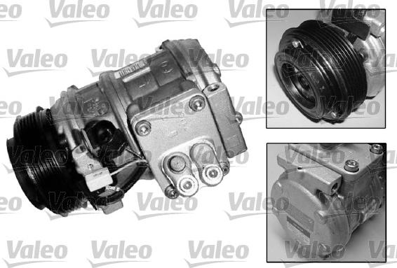 Valeo 699051 - Kompresors, Gaisa kond. sistēma www.autospares.lv