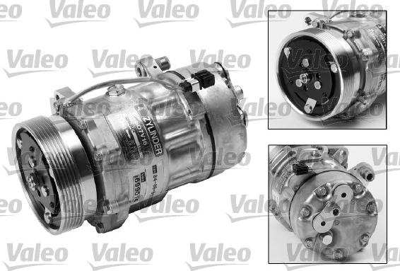 Valeo 699016 - Kompresors, Gaisa kond. sistēma www.autospares.lv