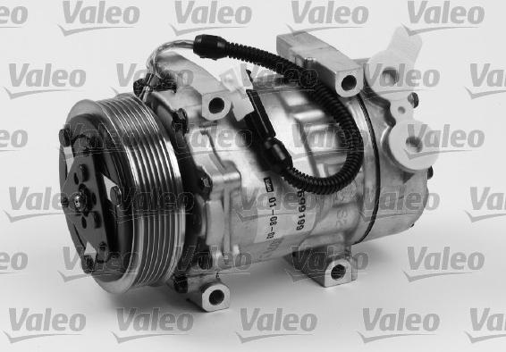 Valeo 699199 - Kompresors, Gaisa kond. sistēma autospares.lv