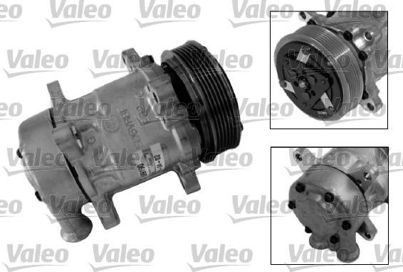 Valeo 699190 - Kompresors, Gaisa kond. sistēma autospares.lv