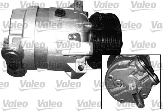 Valeo 699102 - Kompresors, Gaisa kond. sistēma www.autospares.lv