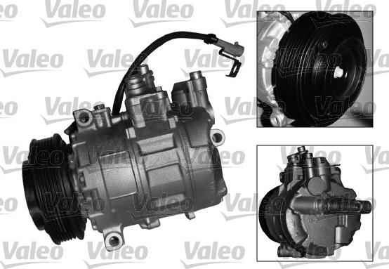 Valeo 699896 - Kompresors, Gaisa kond. sistēma www.autospares.lv