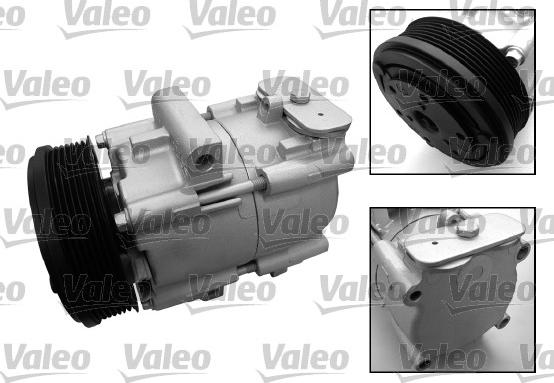 Valeo 699837 - Kompresors, Gaisa kond. sistēma www.autospares.lv