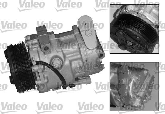 Valeo 699870 - Kompresors, Gaisa kond. sistēma www.autospares.lv