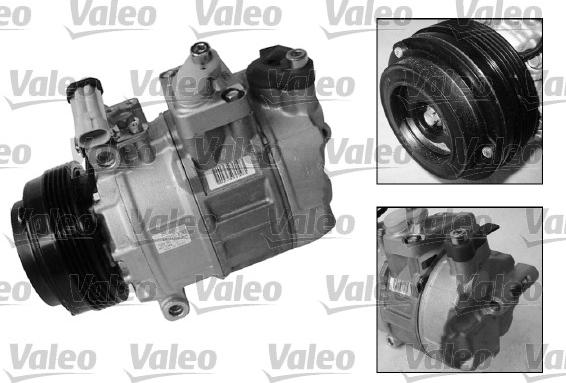 Valeo 699301 - Kompresors, Gaisa kond. sistēma www.autospares.lv