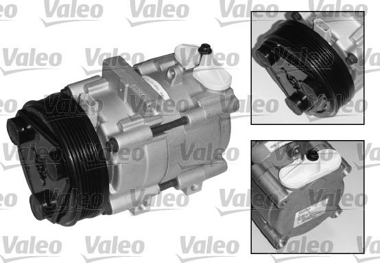 Valeo 699327 - Kompresors, Gaisa kond. sistēma www.autospares.lv