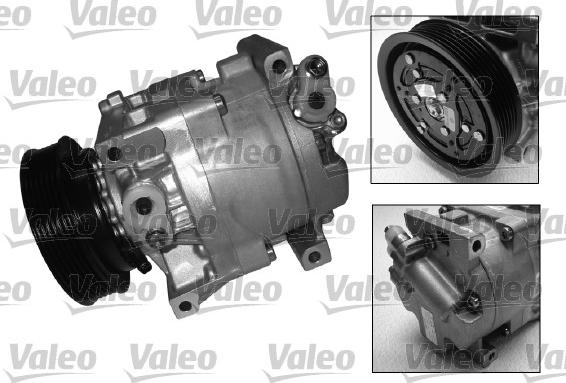 Valeo 699284 - Kompresors, Gaisa kond. sistēma autospares.lv