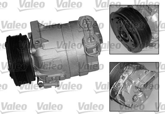 Valeo 699743 - Kompresors, Gaisa kond. sistēma www.autospares.lv