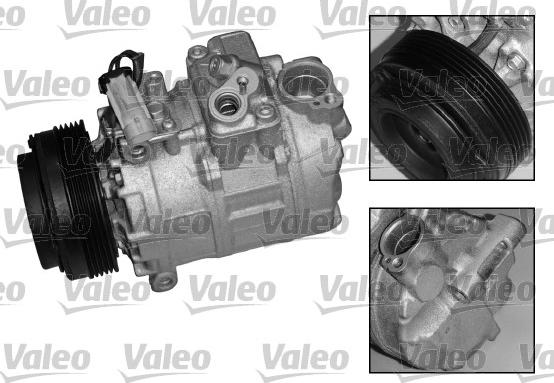 Valeo 699769 - Kompresors, Gaisa kond. sistēma www.autospares.lv