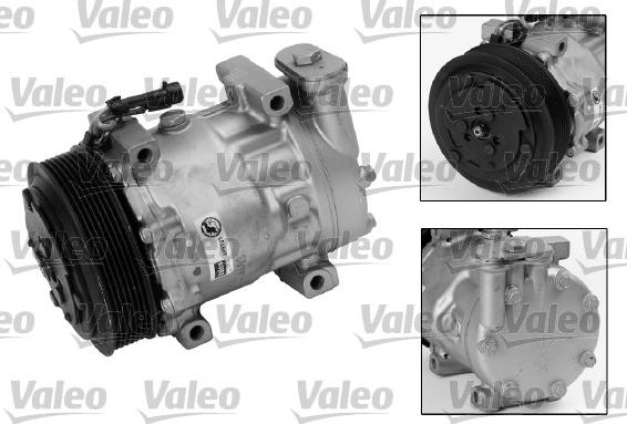 Valeo 699701 - Kompresors, Gaisa kond. sistēma www.autospares.lv