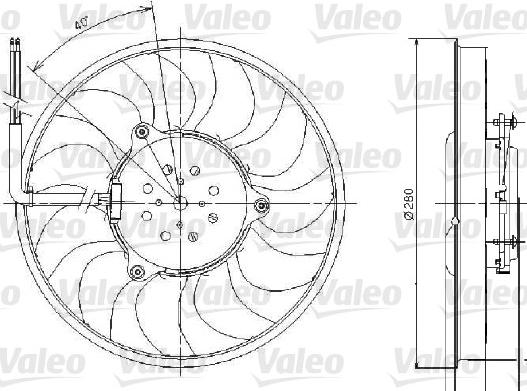 Valeo 696018 - Ventilators, Motora dzesēšanas sistēma www.autospares.lv