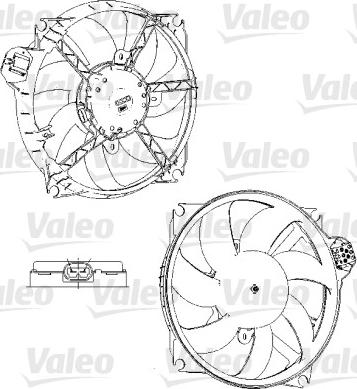 Valeo 696229 - Ventilators, Motora dzesēšanas sistēma www.autospares.lv