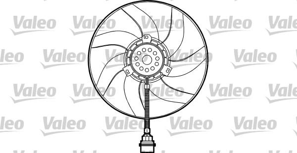 Valeo 698465 - Ventilators, Motora dzesēšanas sistēma www.autospares.lv