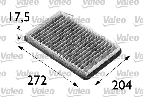 Valeo 698471 - Filtrs, Salona telpas gaiss www.autospares.lv