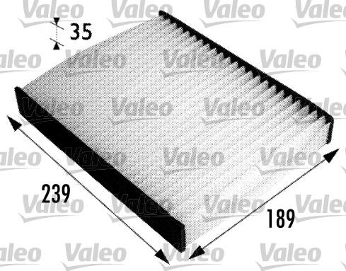 Valeo 698694 - Filtrs, Salona telpas gaiss autospares.lv