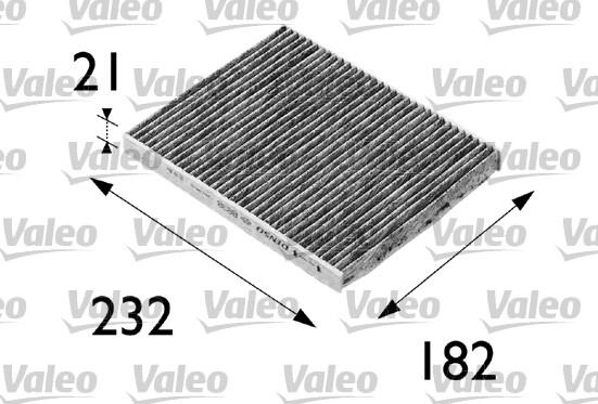 Valeo 698692 - Filter, interior air www.autospares.lv