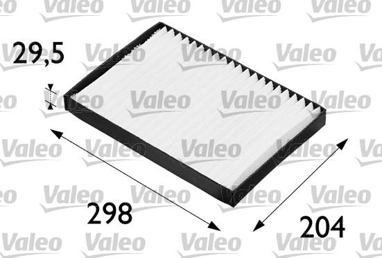 Valeo 698606 - Filtrs, Salona telpas gaiss www.autospares.lv