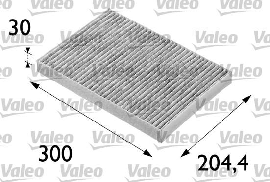 Valeo 698683 - Filter, interior air www.autospares.lv