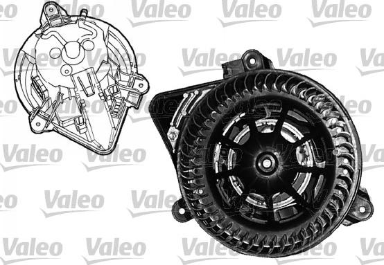 Valeo 698045 - Ventilators, Motora dzesēšanas sistēma www.autospares.lv