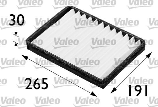 Valeo 698163 - Filtrs, Salona telpas gaiss www.autospares.lv