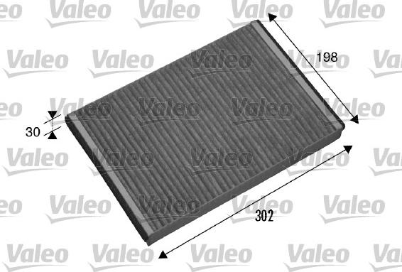 Valeo 698875 - Filtrs, Salona telpas gaiss www.autospares.lv