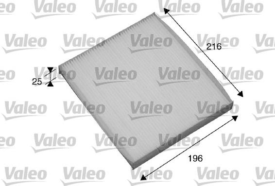 Valeo 698870 - Filtrs, Salona telpas gaiss www.autospares.lv