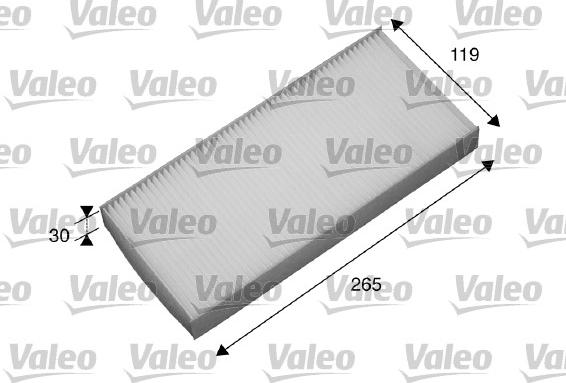 Valeo 698878 - Filtrs, Salona telpas gaiss www.autospares.lv