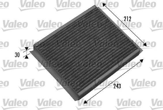 Valeo 698877 - Filtrs, Salona telpas gaiss www.autospares.lv