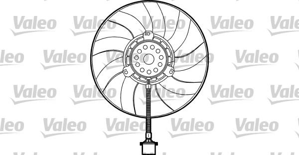 Valeo 698373 - Ventilators, Motora dzesēšanas sistēma www.autospares.lv