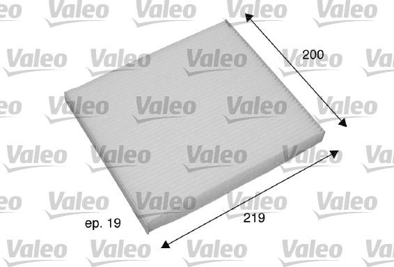 Valeo 698795 - Filtrs, Salona telpas gaiss www.autospares.lv