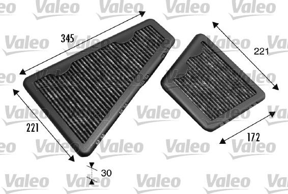 Valeo 698793 - Filtrs, Salona telpas gaiss www.autospares.lv