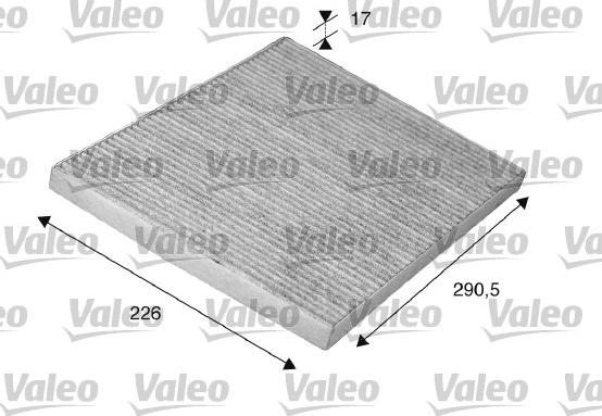 Valeo 698746 - Filtrs, Salona telpas gaiss www.autospares.lv