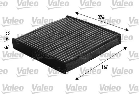 Valeo 698748 - Filtrs, Salona telpas gaiss www.autospares.lv