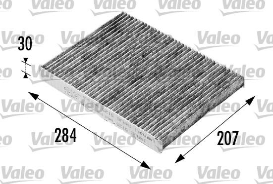 Valeo 698716 - Filter, interior air www.autospares.lv