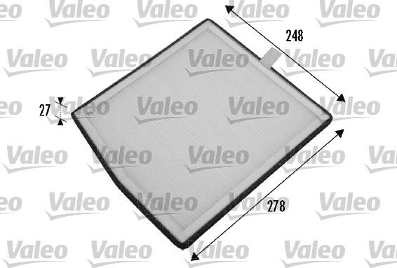 Valeo 698771 - Filtrs, Salona telpas gaiss www.autospares.lv