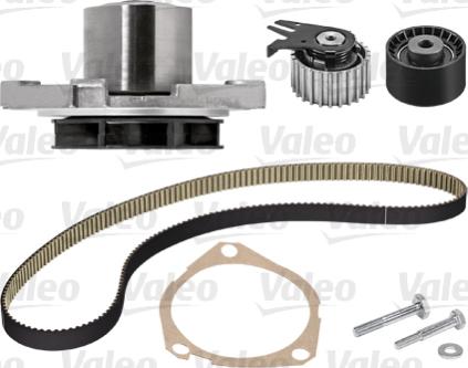 Valeo 614548 - Ūdenssūknis + Zobsiksnas komplekts www.autospares.lv