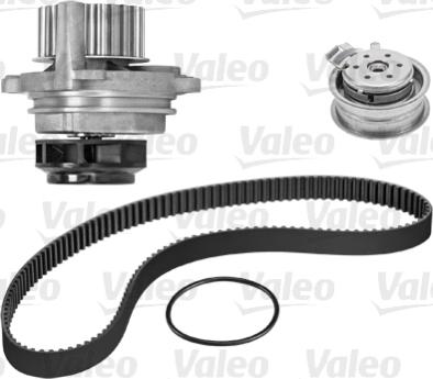 Valeo 614543 - Ūdenssūknis + Zobsiksnas komplekts www.autospares.lv