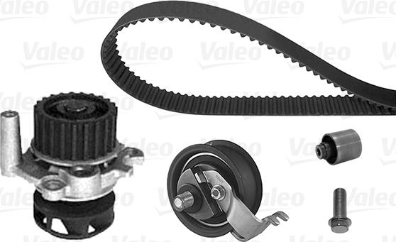 Valeo 614555 - Water Pump & Timing Belt Set www.autospares.lv