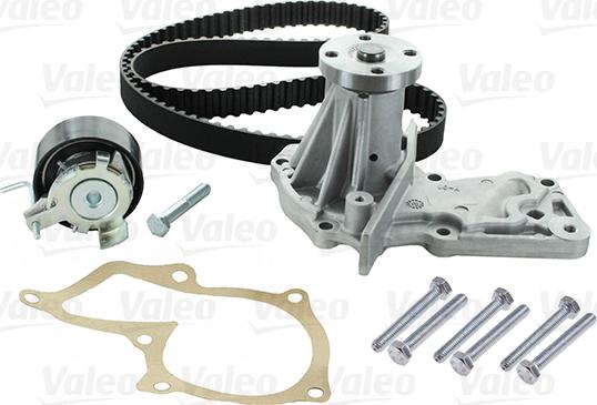 Valeo 614558 - Водяной насос + комплект зубчатого ремня ГРМ www.autospares.lv