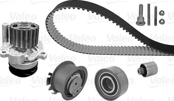 Valeo 614563 - Water Pump & Timing Belt Set www.autospares.lv