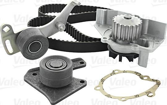 Valeo 614580 - Водяной насос + комплект зубчатого ремня ГРМ www.autospares.lv