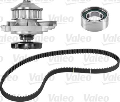 Valeo 614530 - Водяной насос + комплект зубчатого ремня ГРМ www.autospares.lv