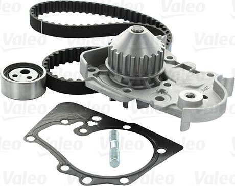 Valeo 614538 - Водяной насос + комплект зубчатого ремня ГРМ www.autospares.lv