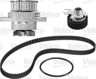 Valeo 614533 - Водяной насос + комплект зубчатого ремня ГРМ www.autospares.lv