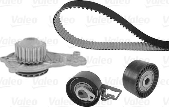 Valeo 614574 - Water Pump & Timing Belt Set www.autospares.lv