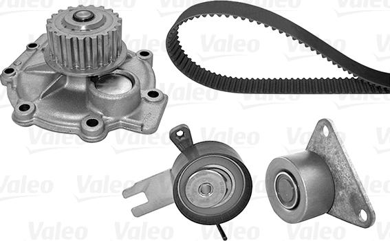 Valeo 614686 - Ūdenssūknis + Zobsiksnas komplekts www.autospares.lv