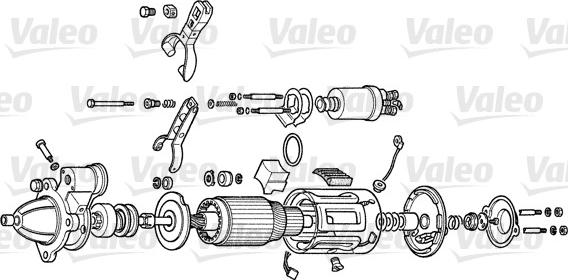 Valeo 6215A - Starteris www.autospares.lv